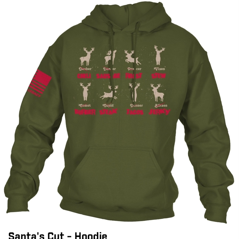 Deer Hunters Christmas Hoodie